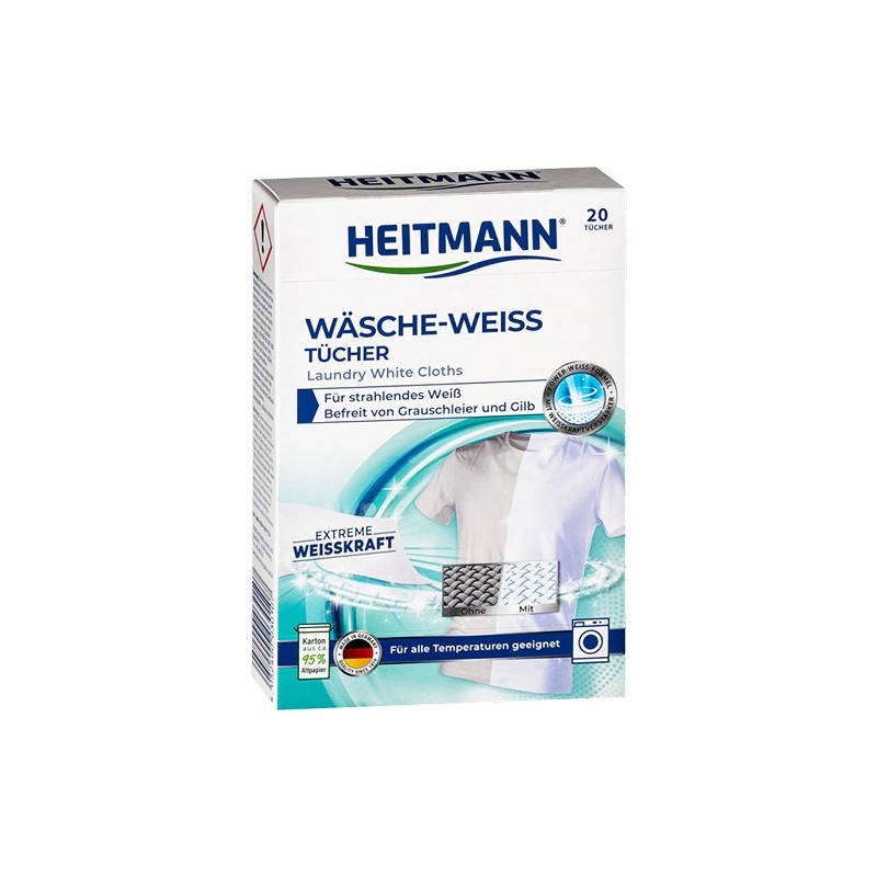 Heitmann Wasche Weiss Tucher Chusteczki 20szt